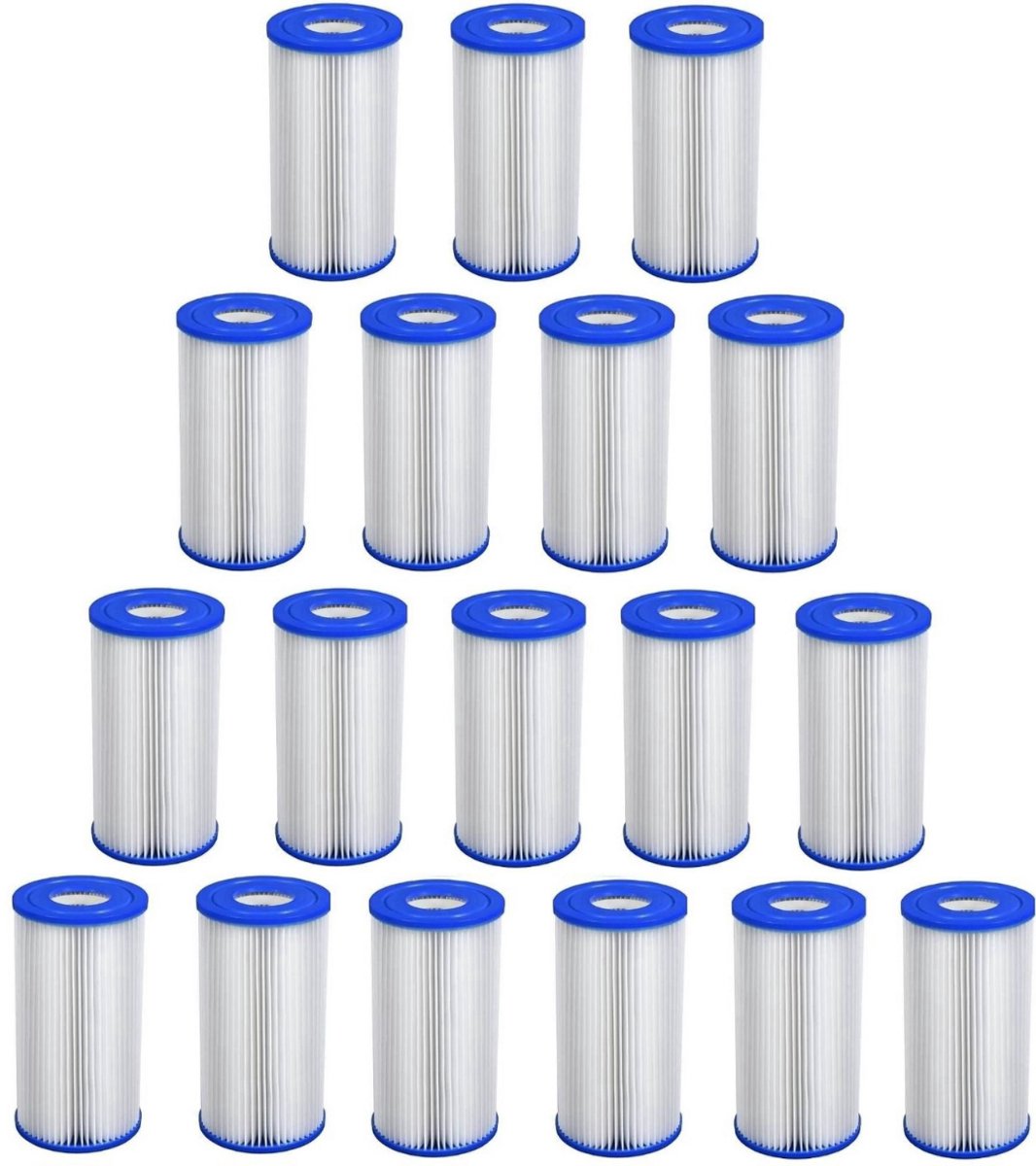 Filtercartridge A - set van 18 zwembad filters | Voor Intex en Bestway filterpompen